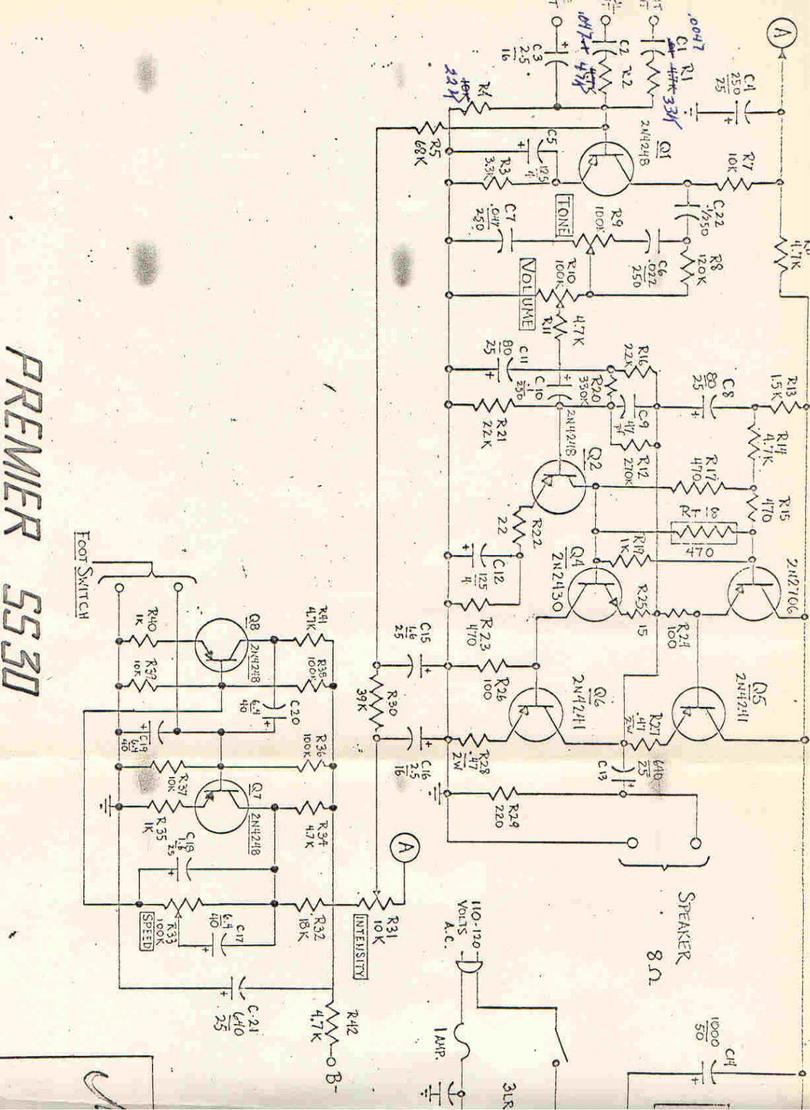 Premier ss30 schematic - ManualMachine.com