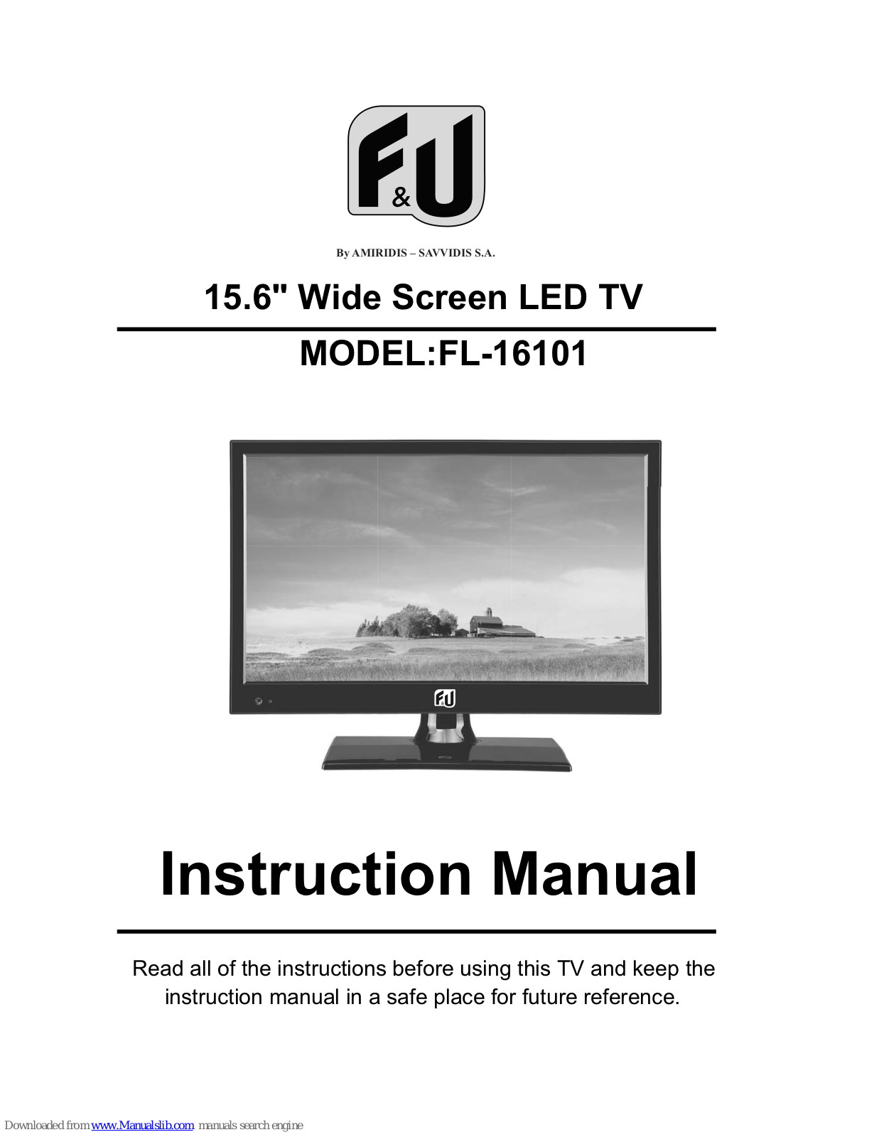 F&U FL-16101 Instruction Manual