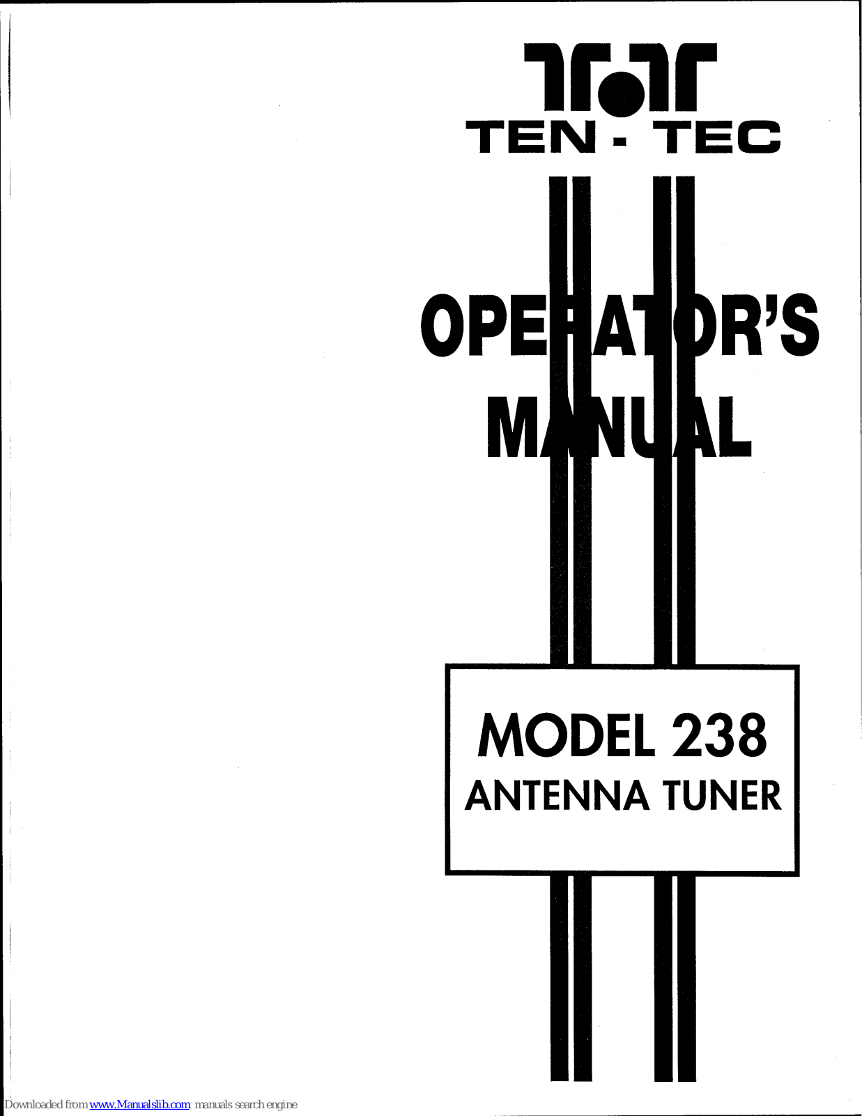 Ten-Tec 238 Operator's Manual - ManualMachine.com