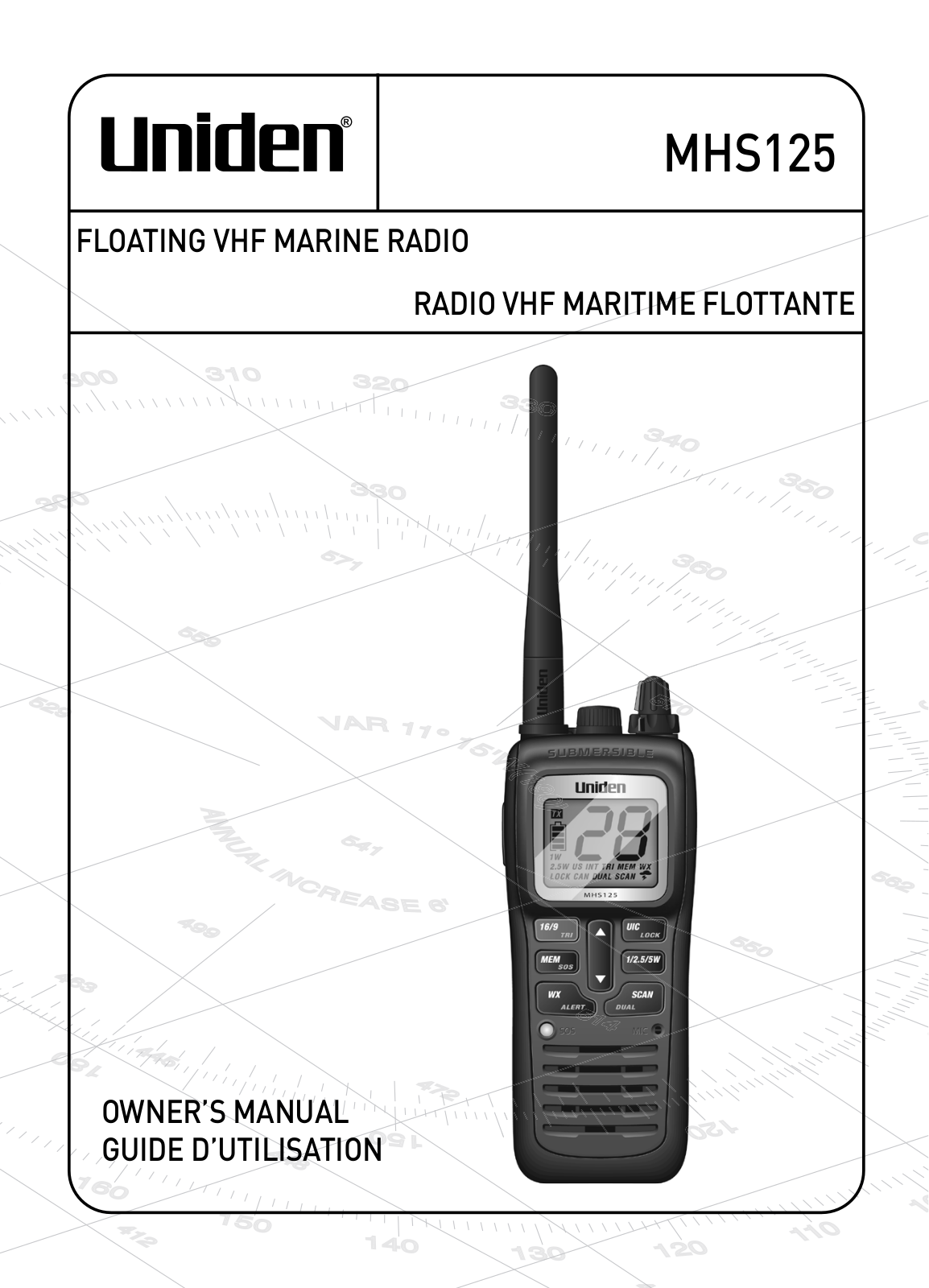 Uniden MHS125 Owner's Manual