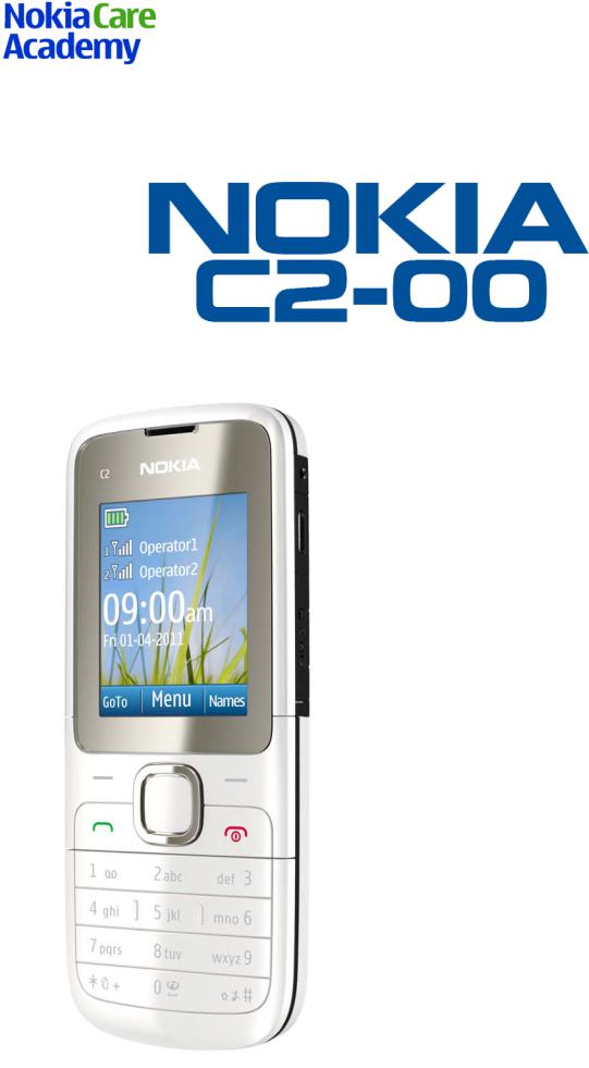 Nokia C2-00 RM-704 Service Manual