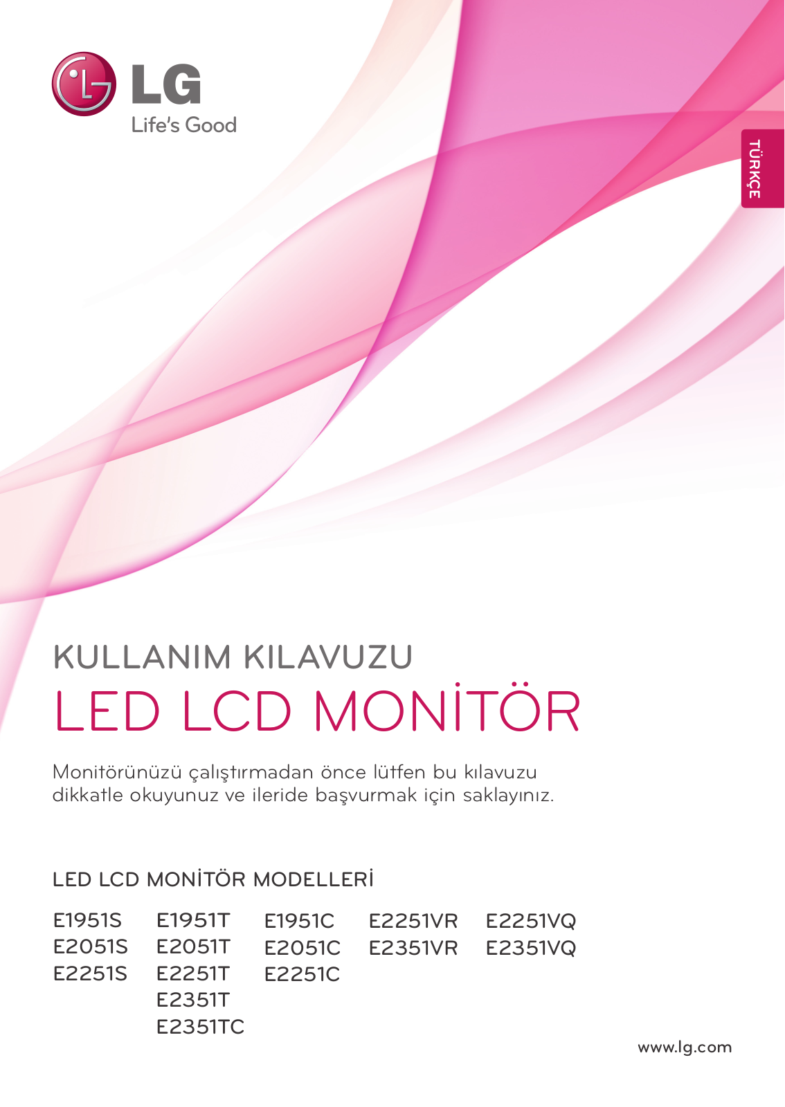 LG E2251C-BN, E1951C-BN User guide