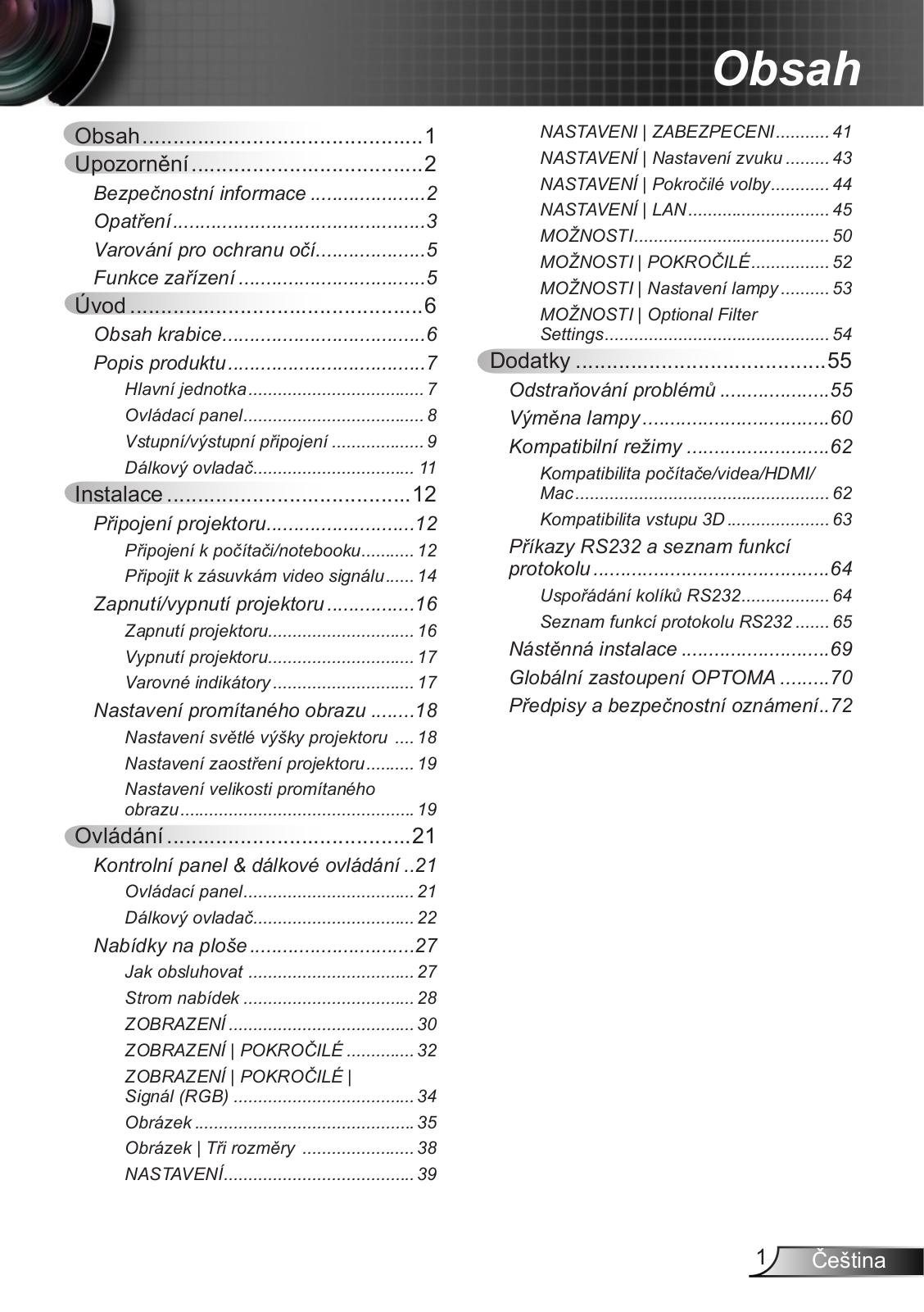 Optoma GT760 User Manual