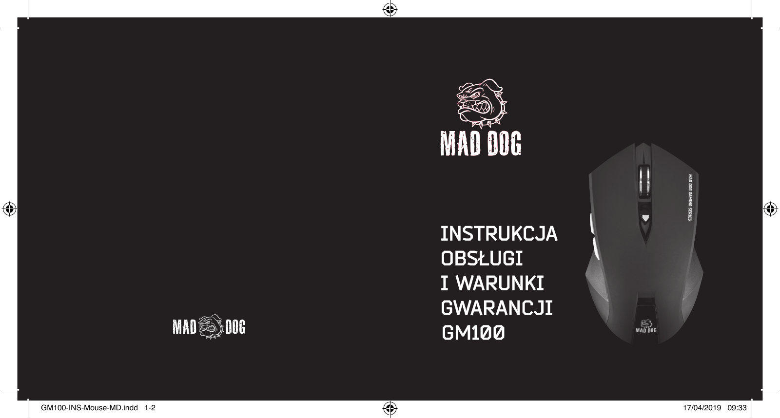 MAD DOG GM100 gamingowa RGB LED User guide - ManualMachine.com
