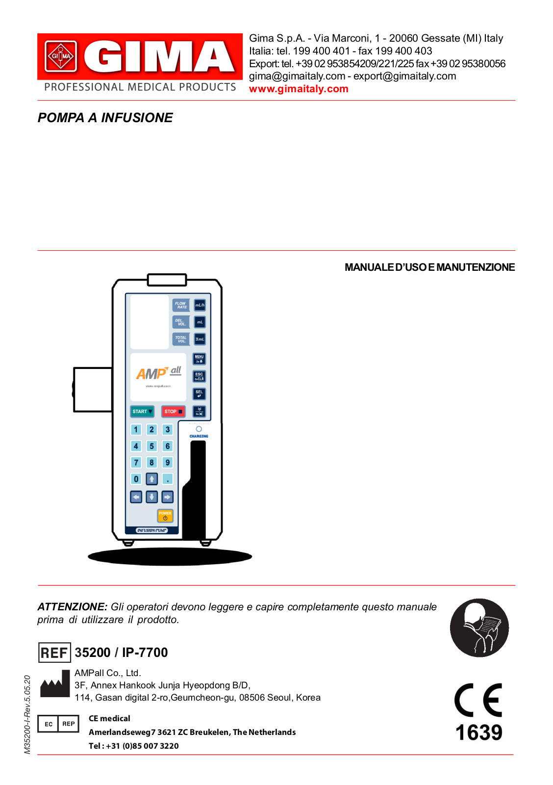 Ampall 35200, IP­7700 User guide - ManualMachine.com