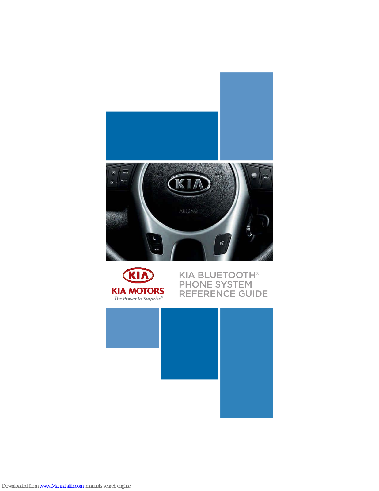 Kia Bluetooth Phone System 2010 Reference Manual