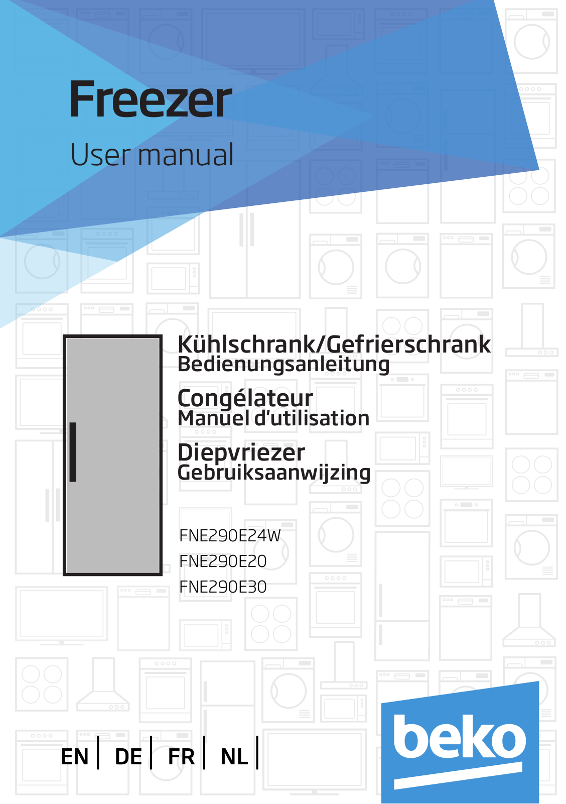 Beko FNE290E30, FNE290E20 User manual