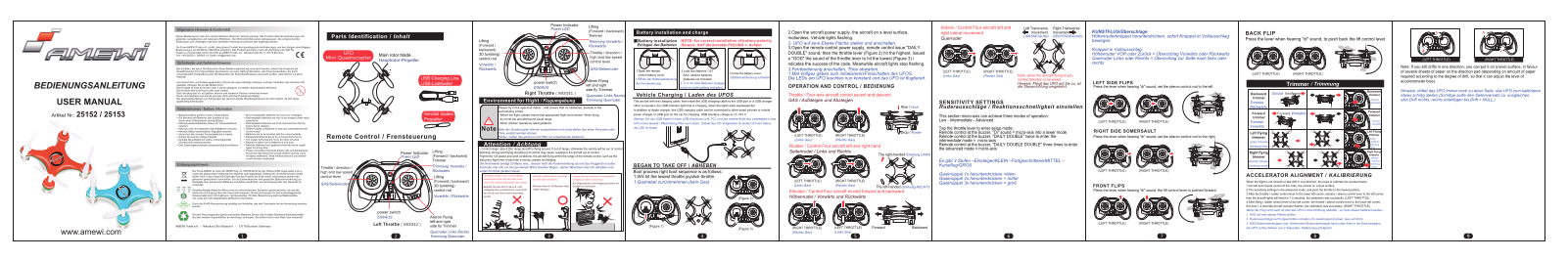 Amewi 25153, 25152 User guide