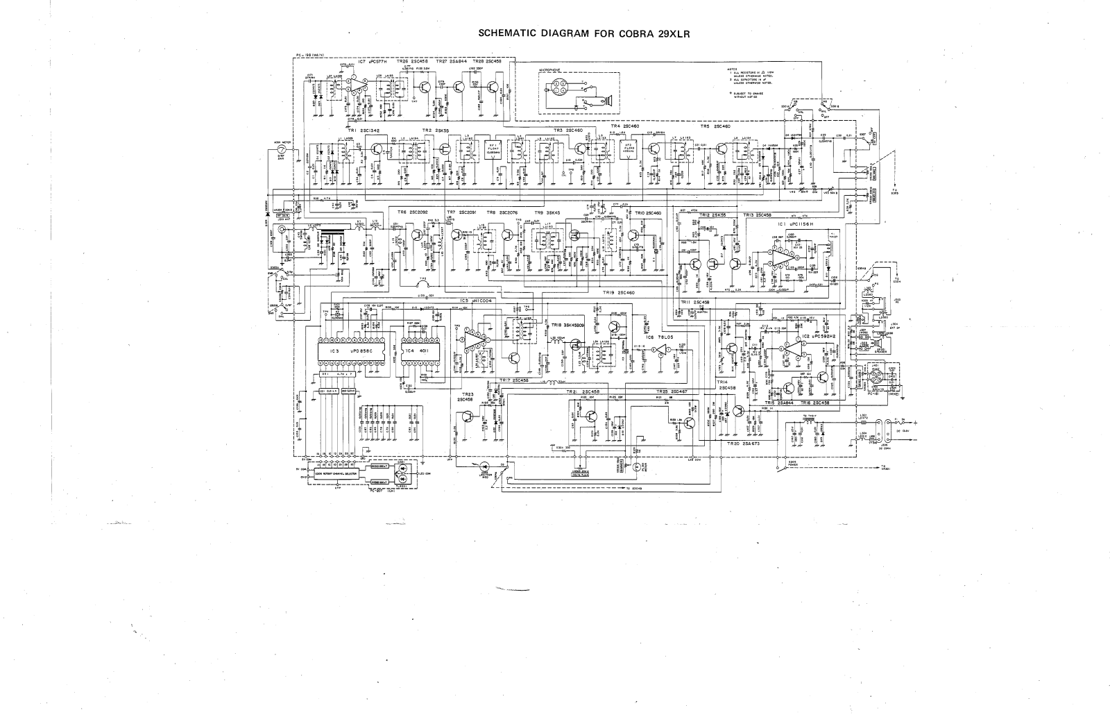 Cobra 29XLR User Manual