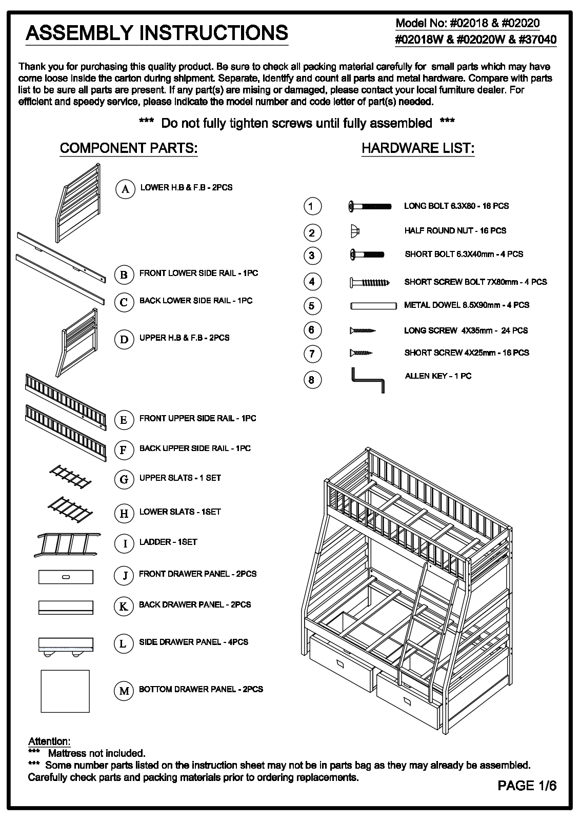 Acme Furniture 37040 User Manual