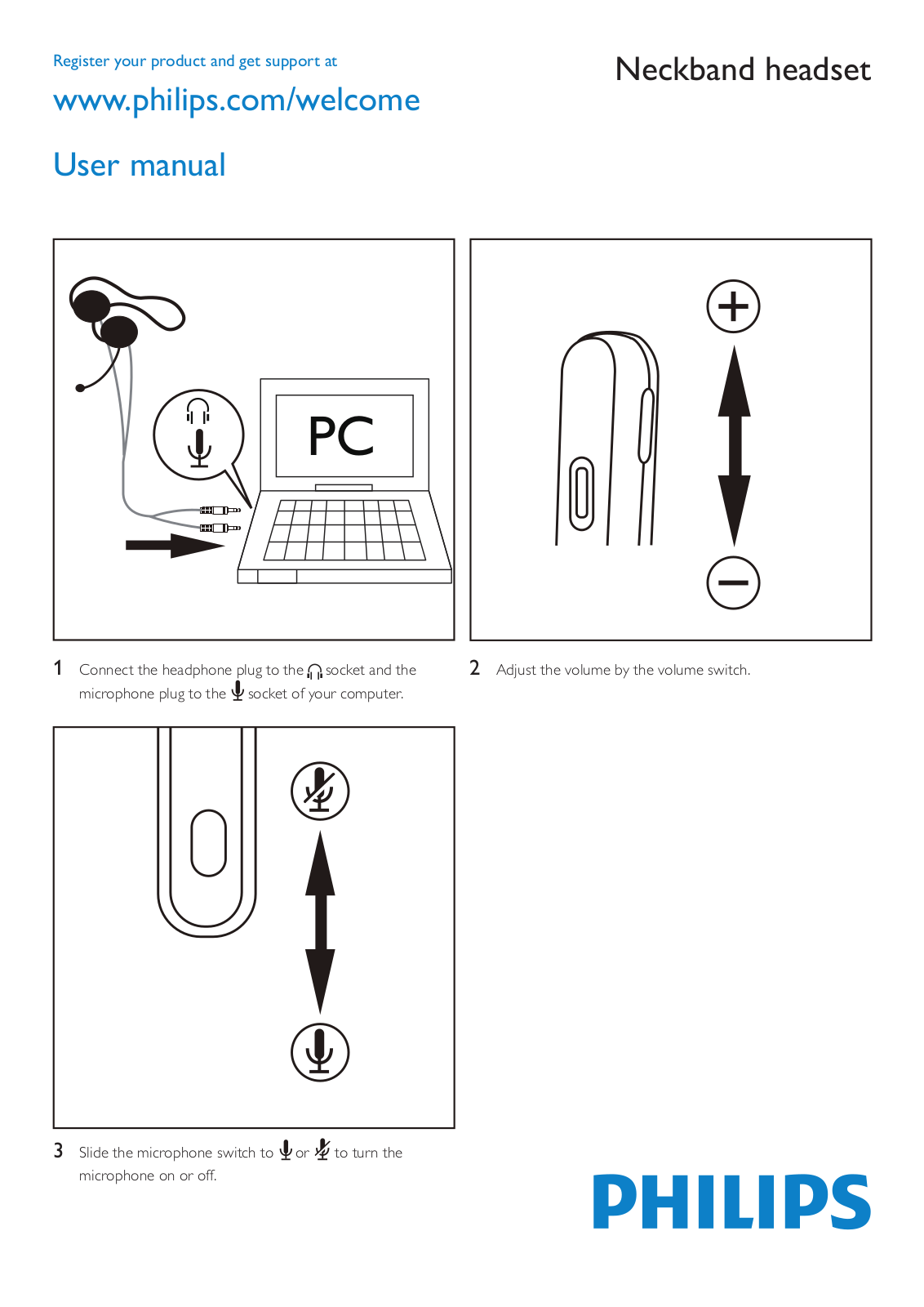 Philips SHM6110-00 User Manual