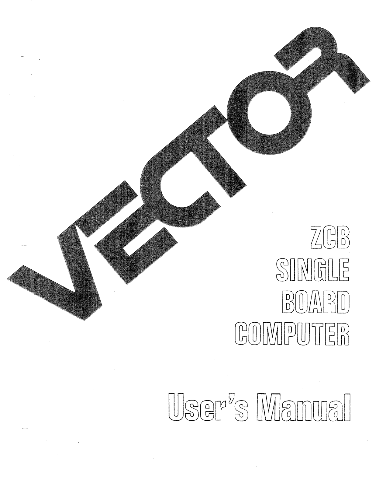 Vector ZCB User Manual - ManualMachine.com