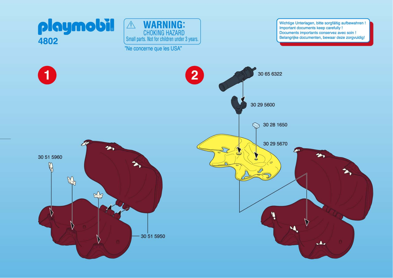 Playmobil 4802 Instructions