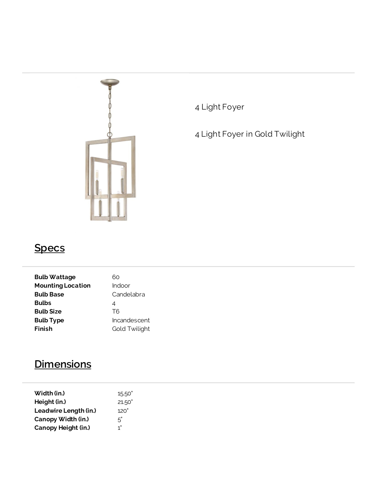 Wrought Studio WDLN2939 Specifications - ManualMachine.com