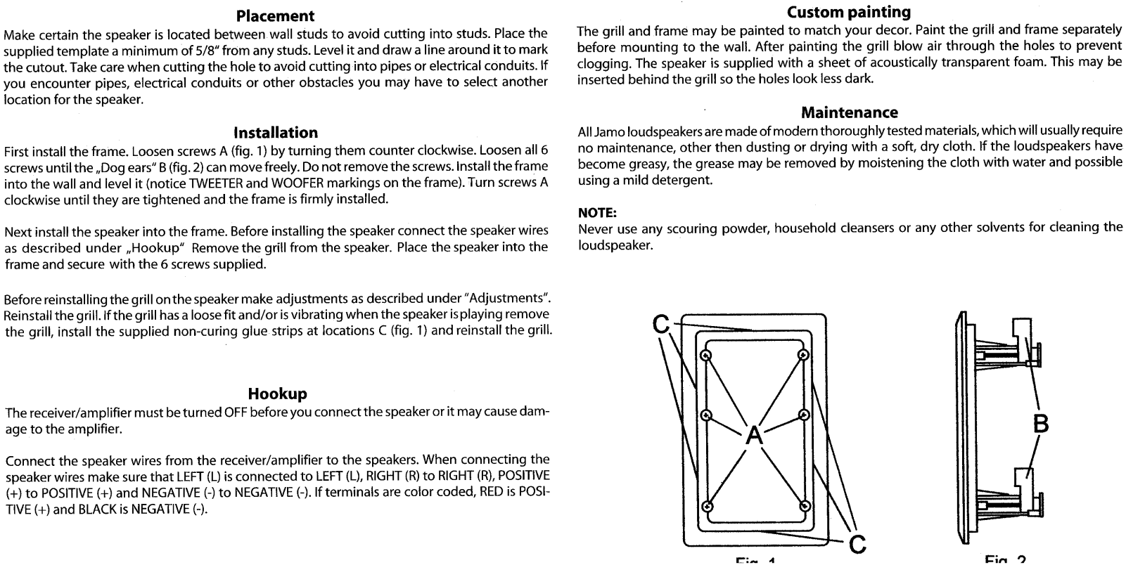 JAMO MANNO10, IO 660A User Manual