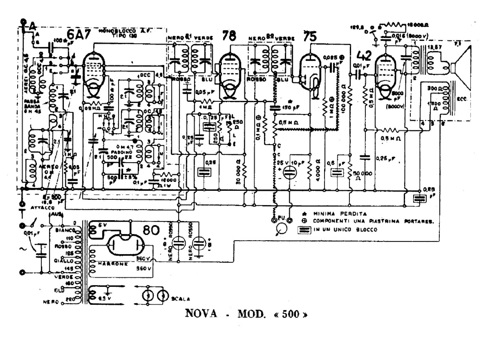 Nova 500 schematic