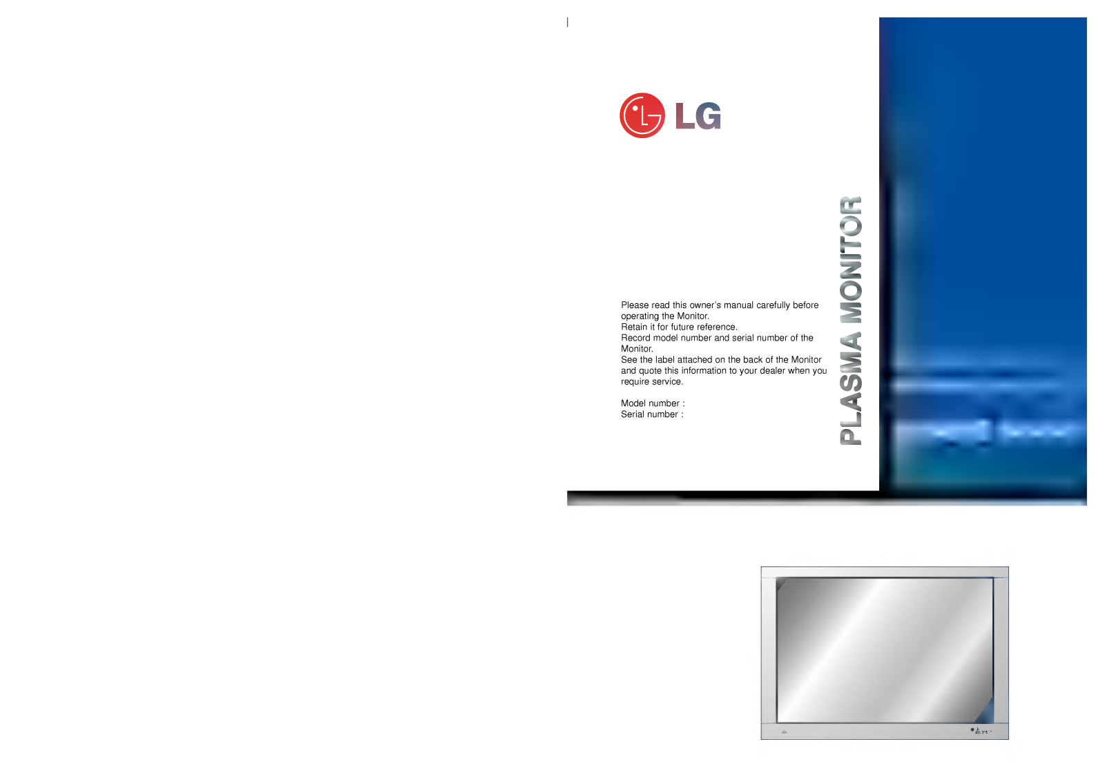 LG MT-40PA10G Owner's Manual