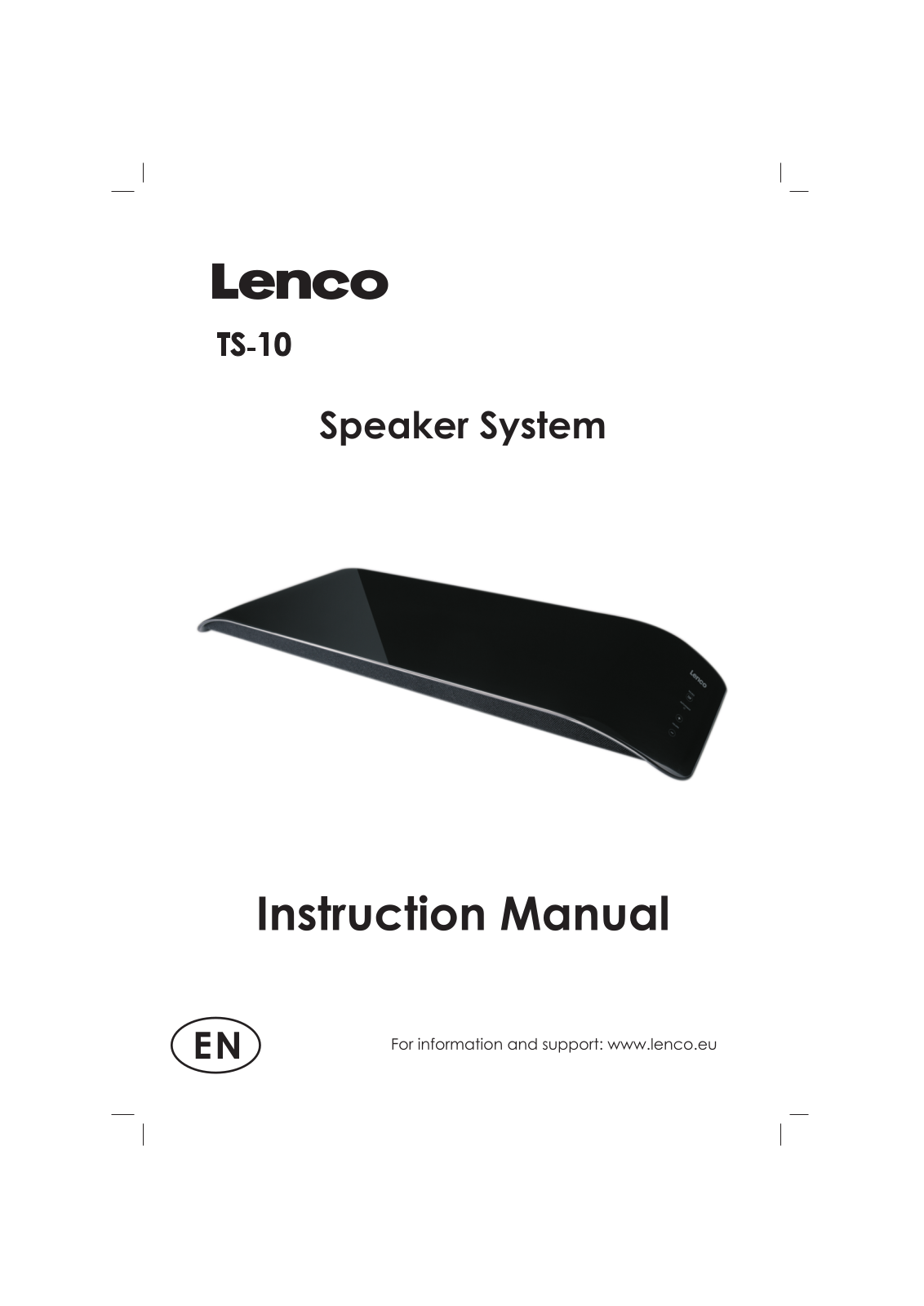 Lenco TS-10 User Manual