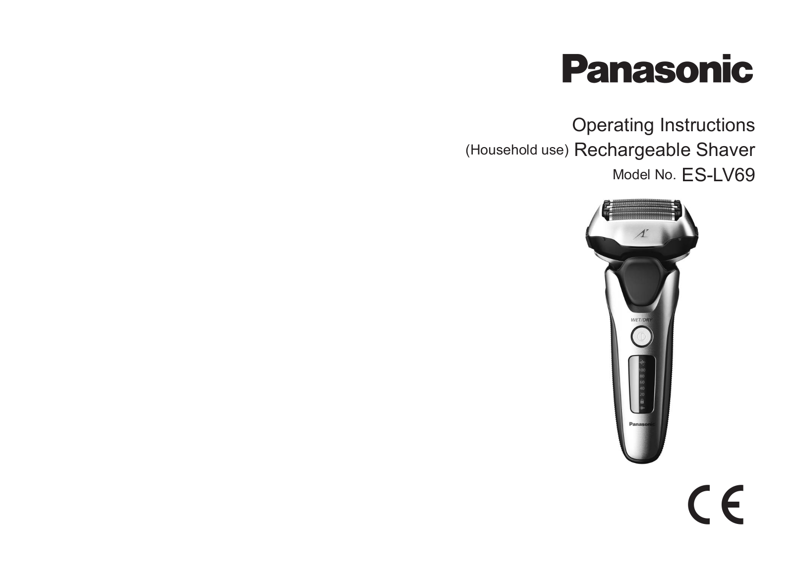 Panasonic ES-LV69 User guide - ManualMachine.com