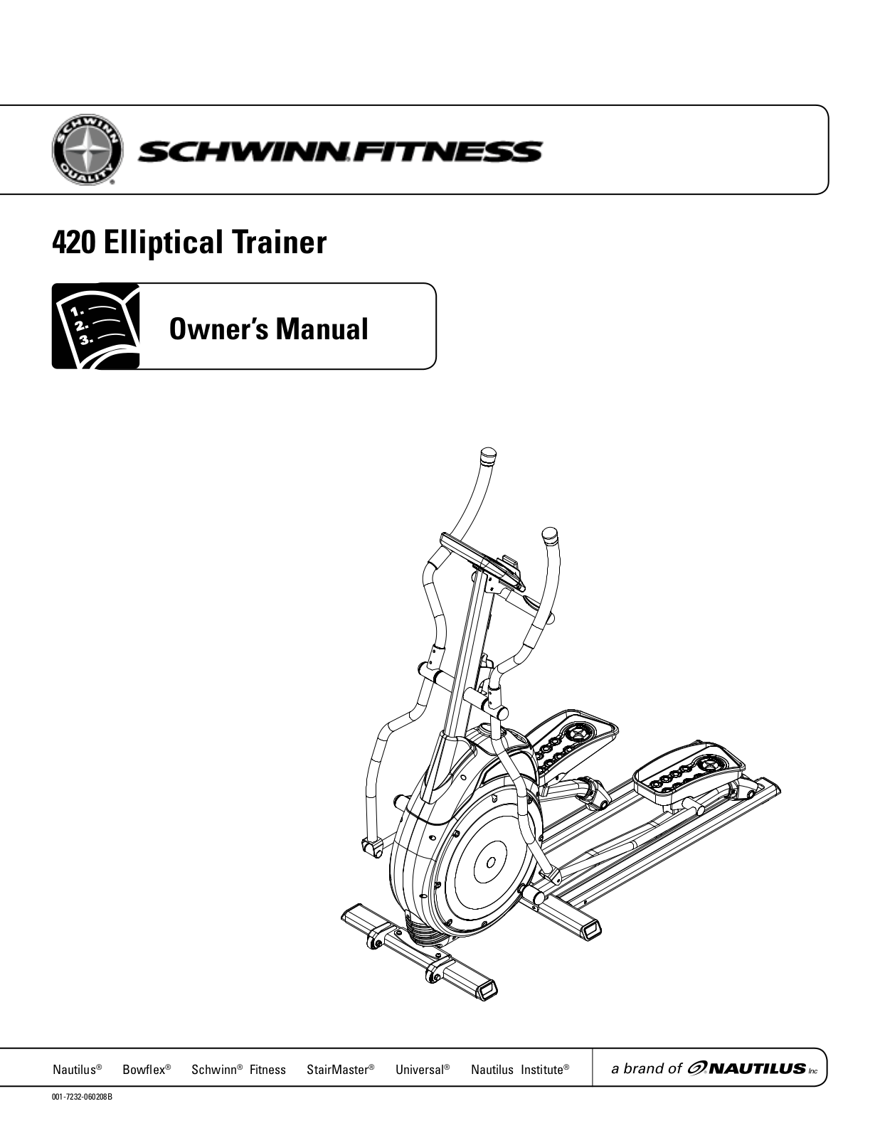 Schwinn 420 User Manual