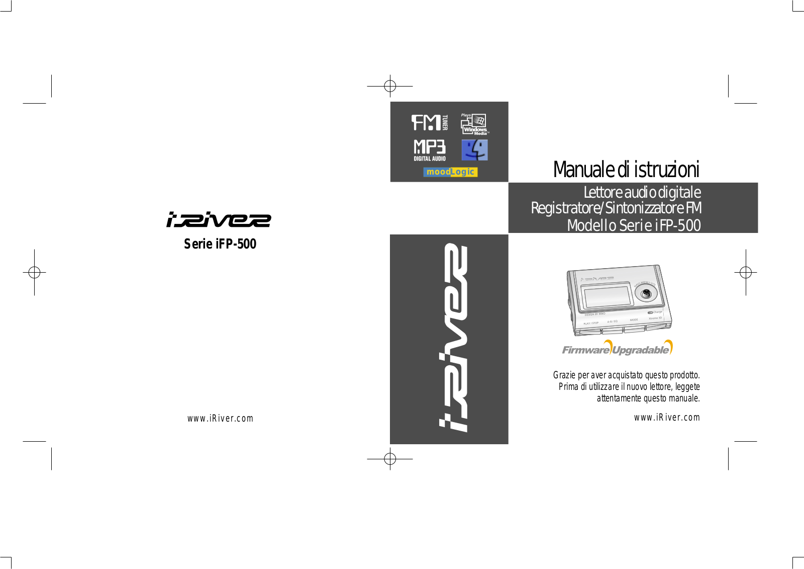 Iriver IFP-500 User Manual