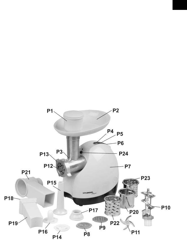 Hyundai MG 124 User Manual