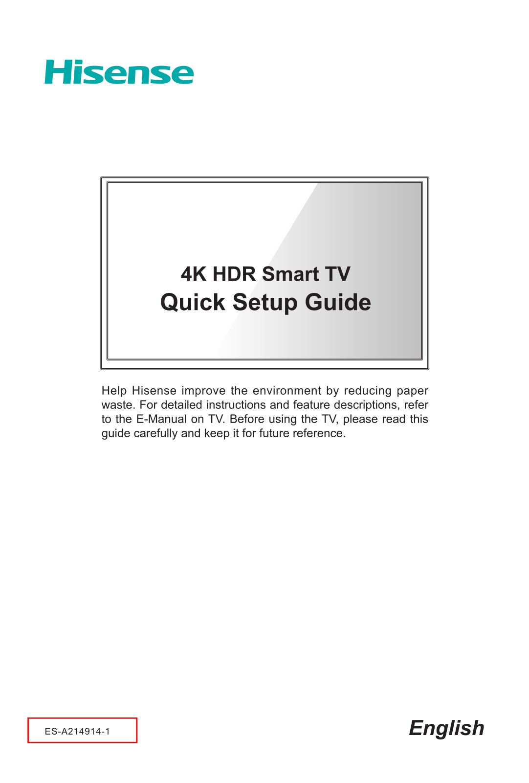 Hisense 43A6H User guide - ManualMachine.com