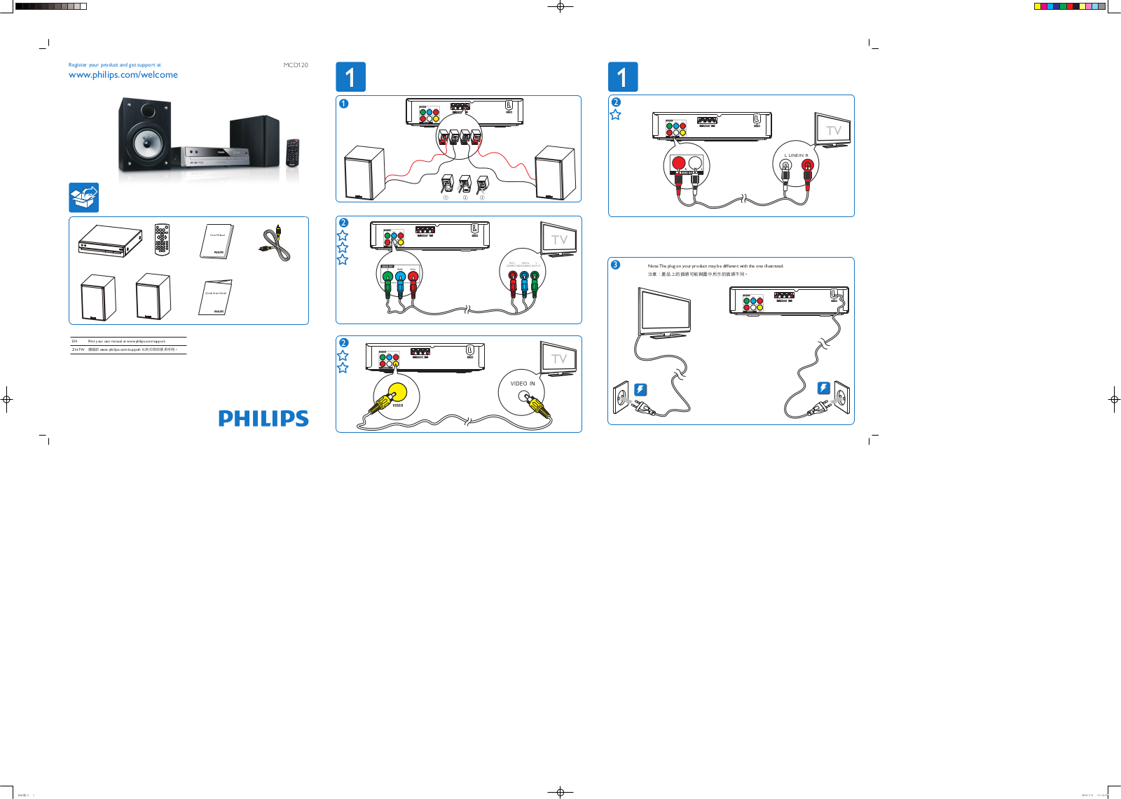 Philips MCD120 User Manual