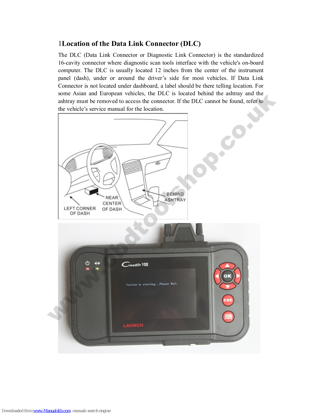 Launchf Creader VIII User Manual - ManualMachine.com