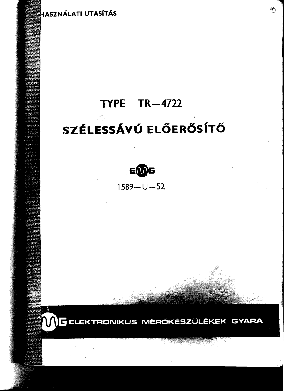 EMG 1589, 1555, TR-4653, TR-4722, 1589-U-52 User Manual - ManualMachine.com