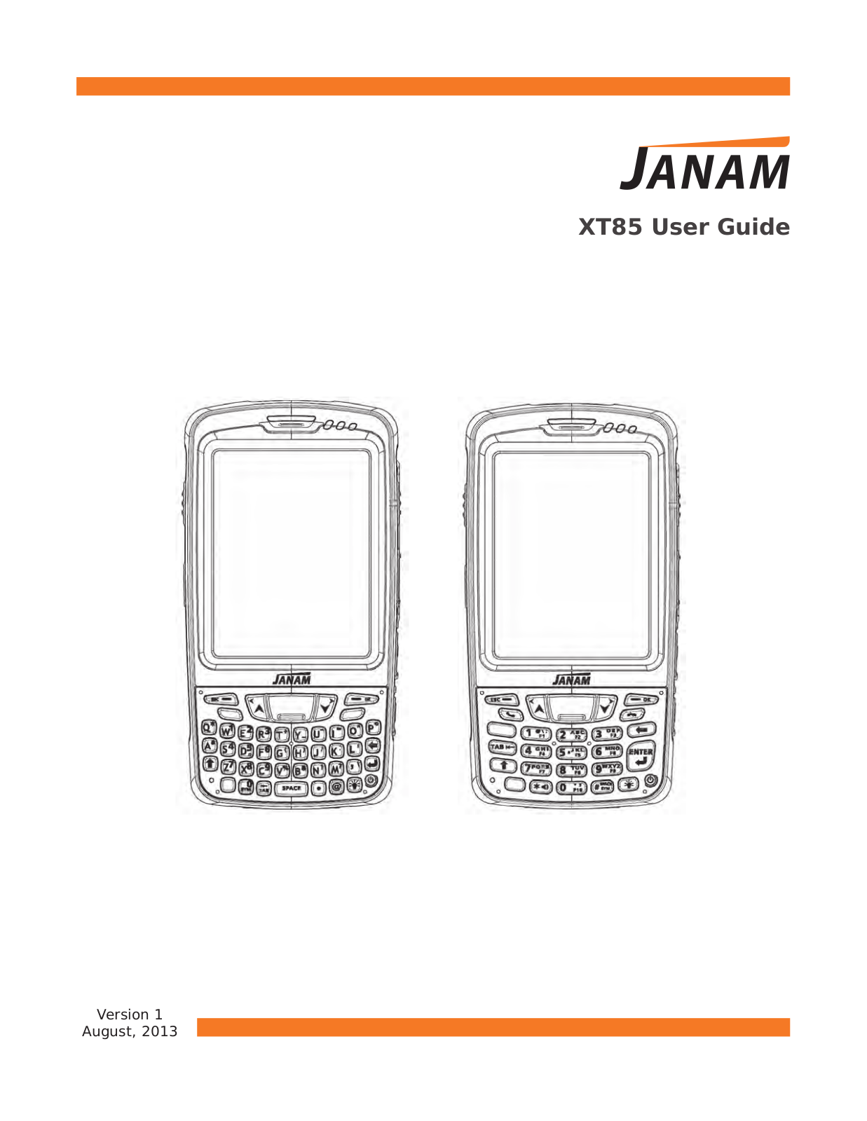 Janam XT85 User Manual