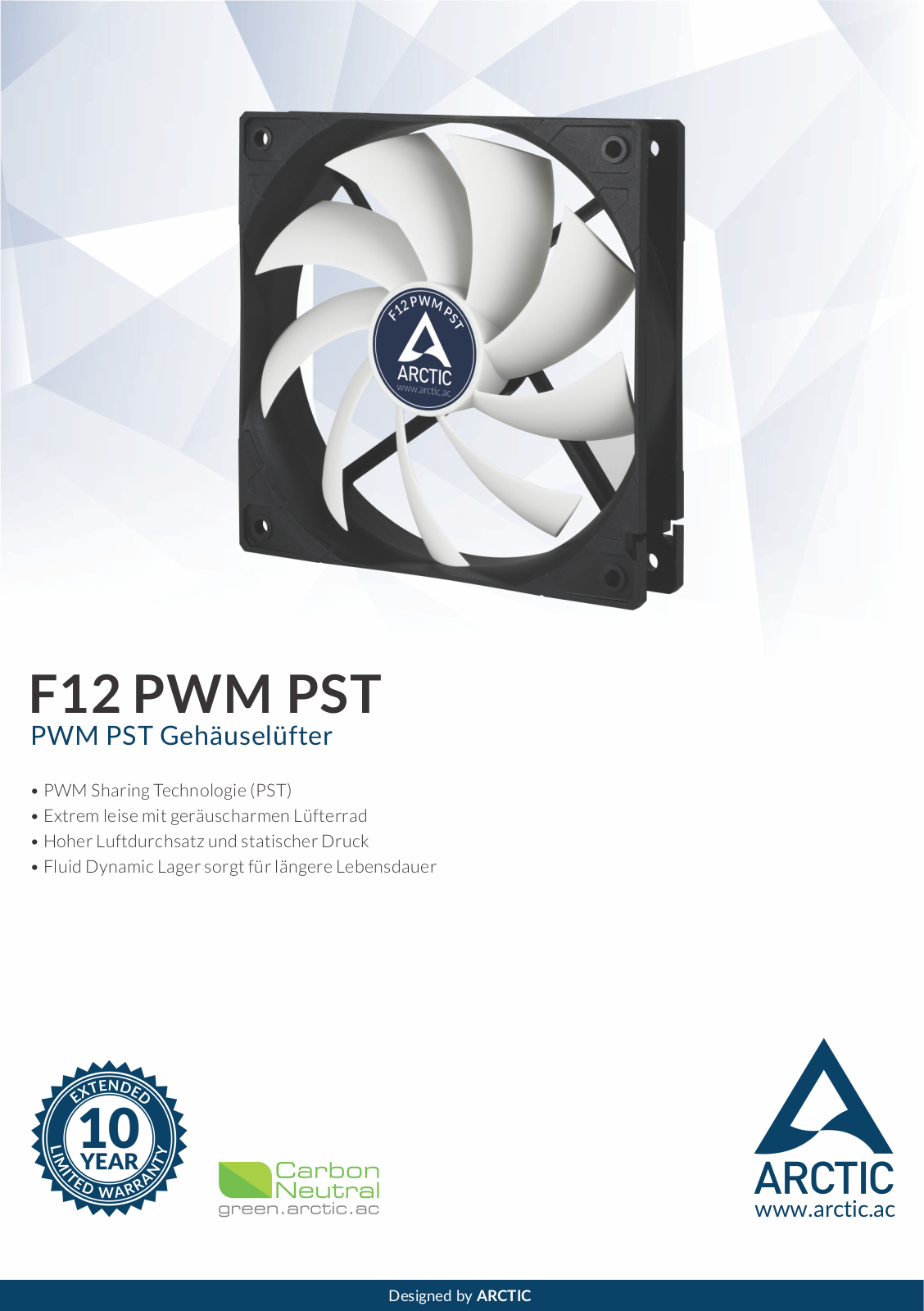 Arctic F12 PWM PST User Manual