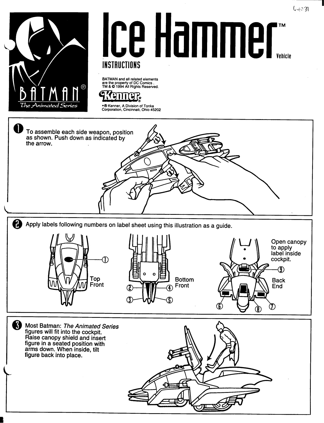 Hasbro Ice Hammer User Manual