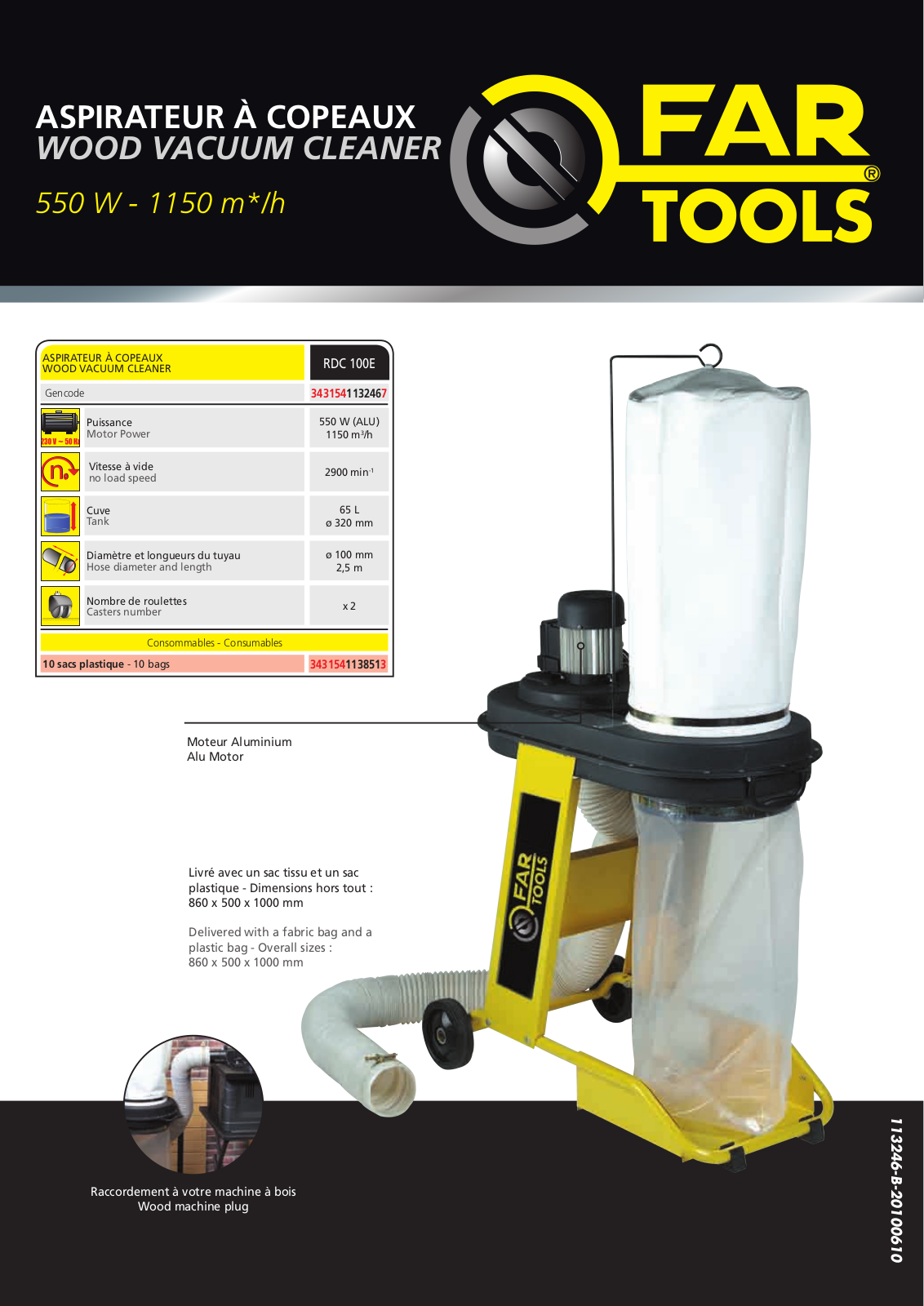 FARTOOLS RDC 100E User Manual