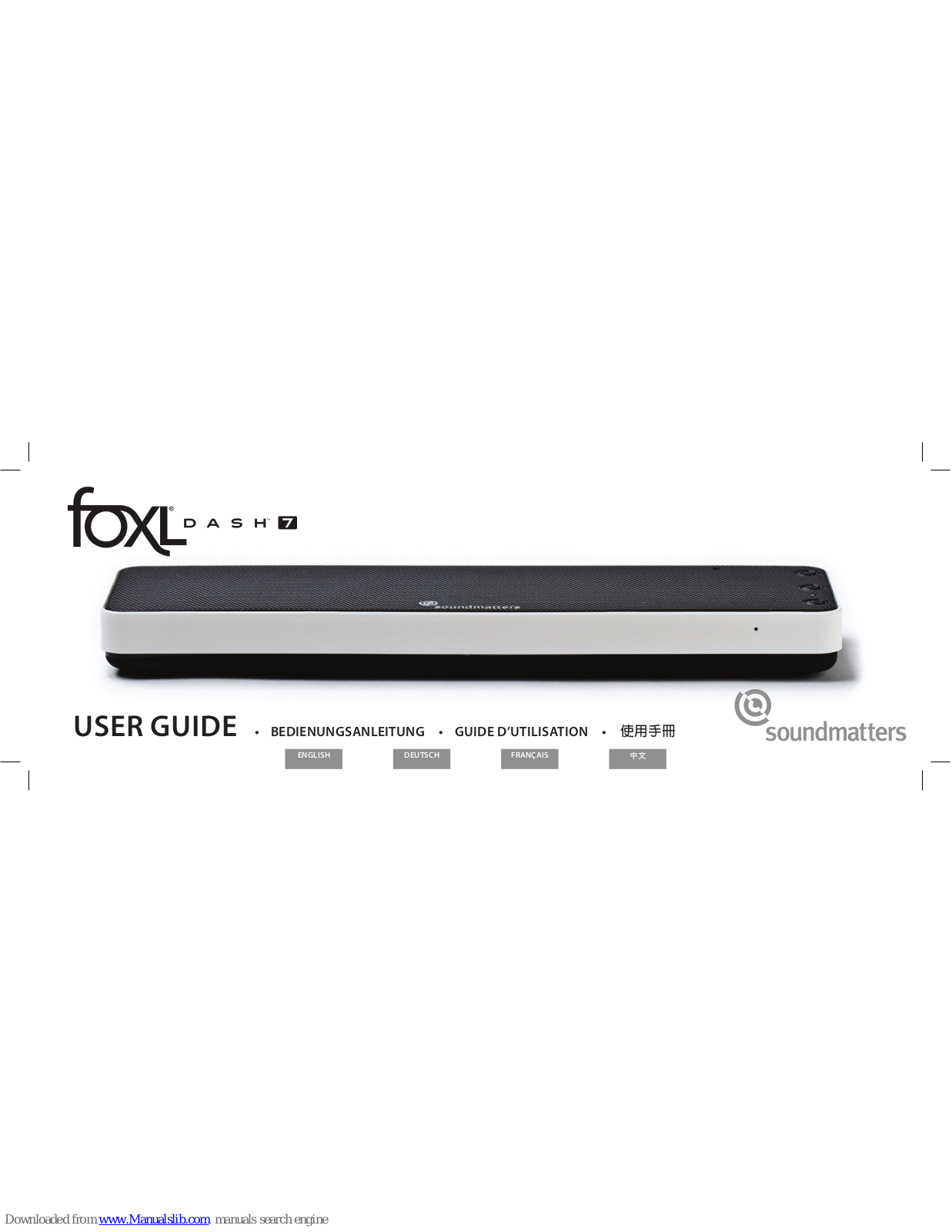 Foxl DASH 7 User Manual