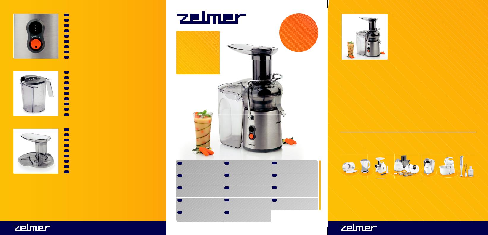 Zelmer 486 User Manual