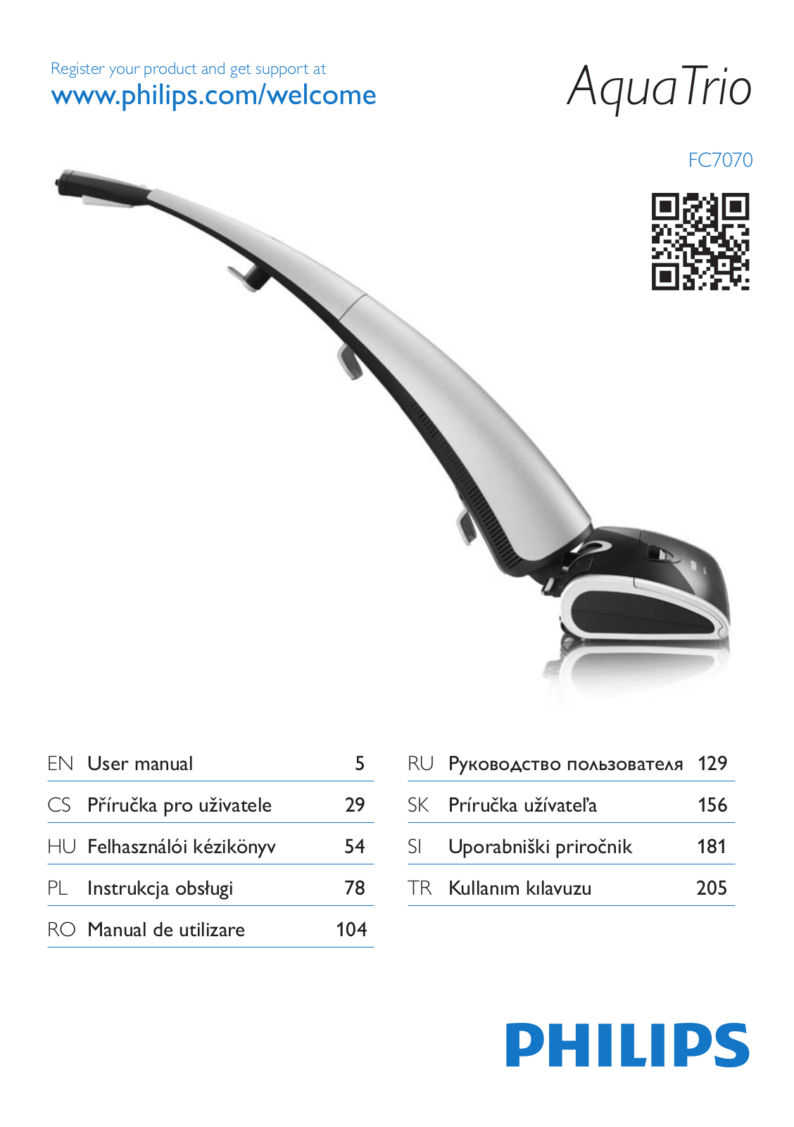 Philips FC7070 User Manual