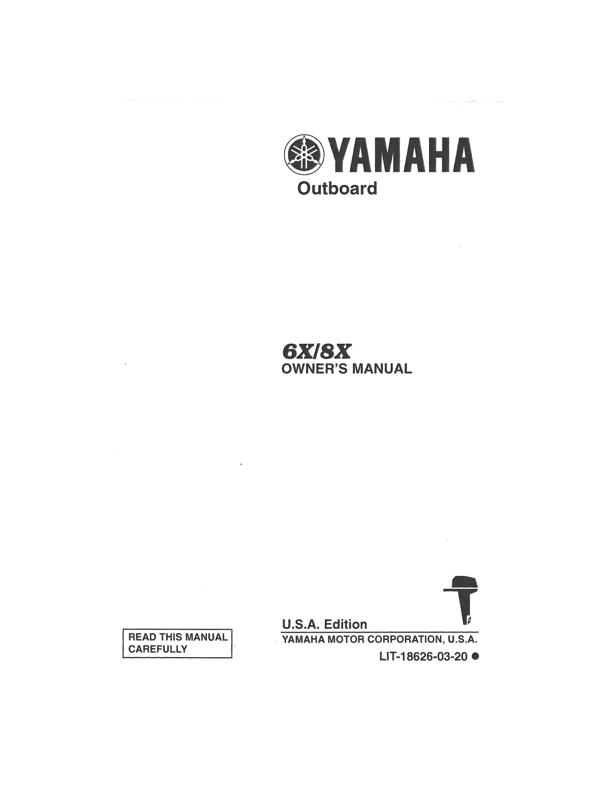 Yamaha 6X, 8X User Manual