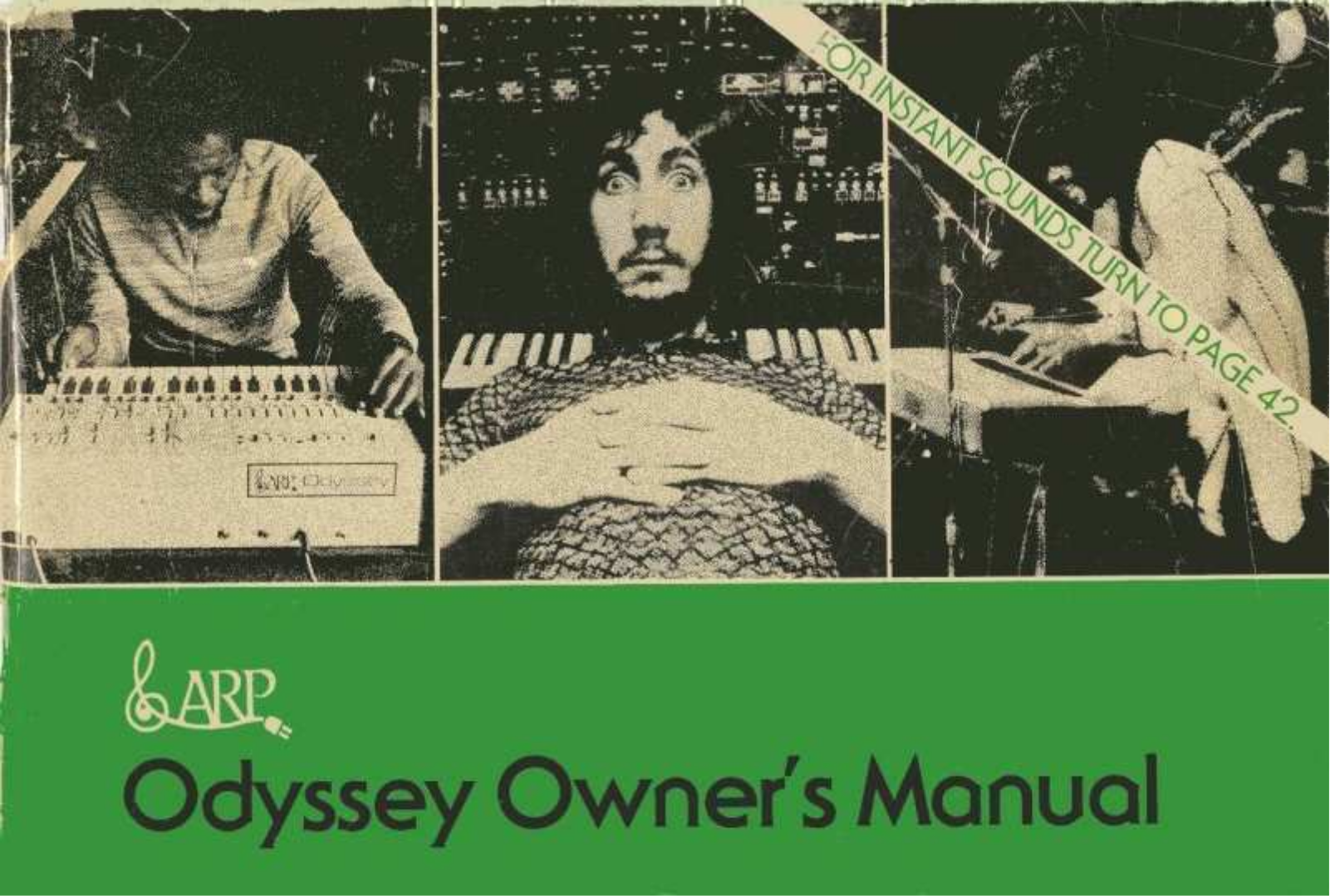 ARP Instruments Odyssey Owner's Manual