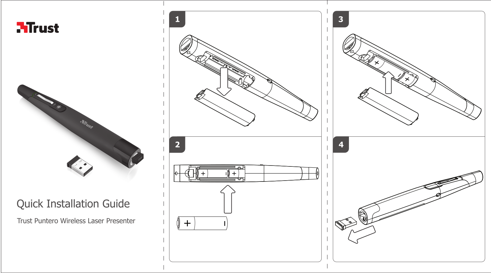 Trust Puntero Wireless Laser User Manual