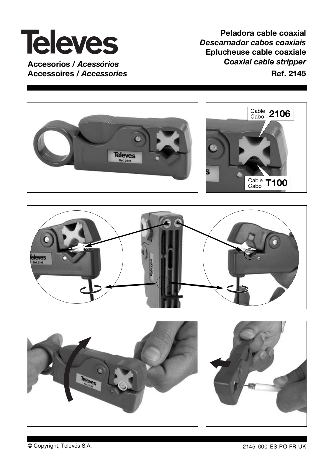 Televes 2145 User guide - ManualMachine.com