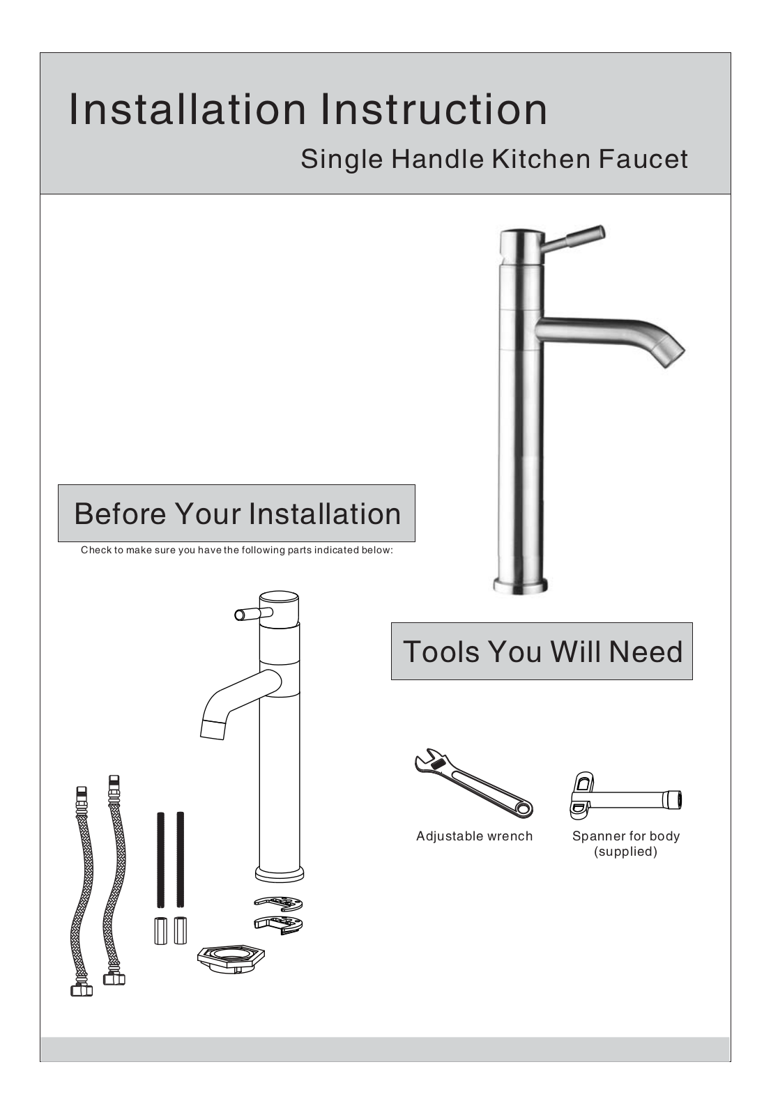 Kraus C-GVS-910-15-2180 User Manual