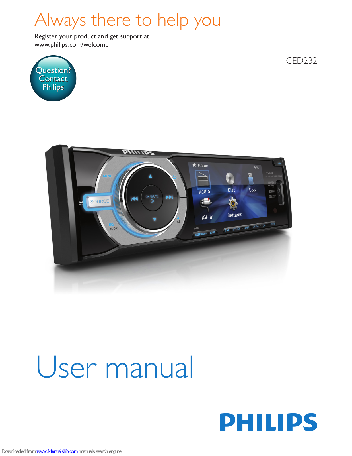 Philips CED232 User Manual - ManualMachine.com