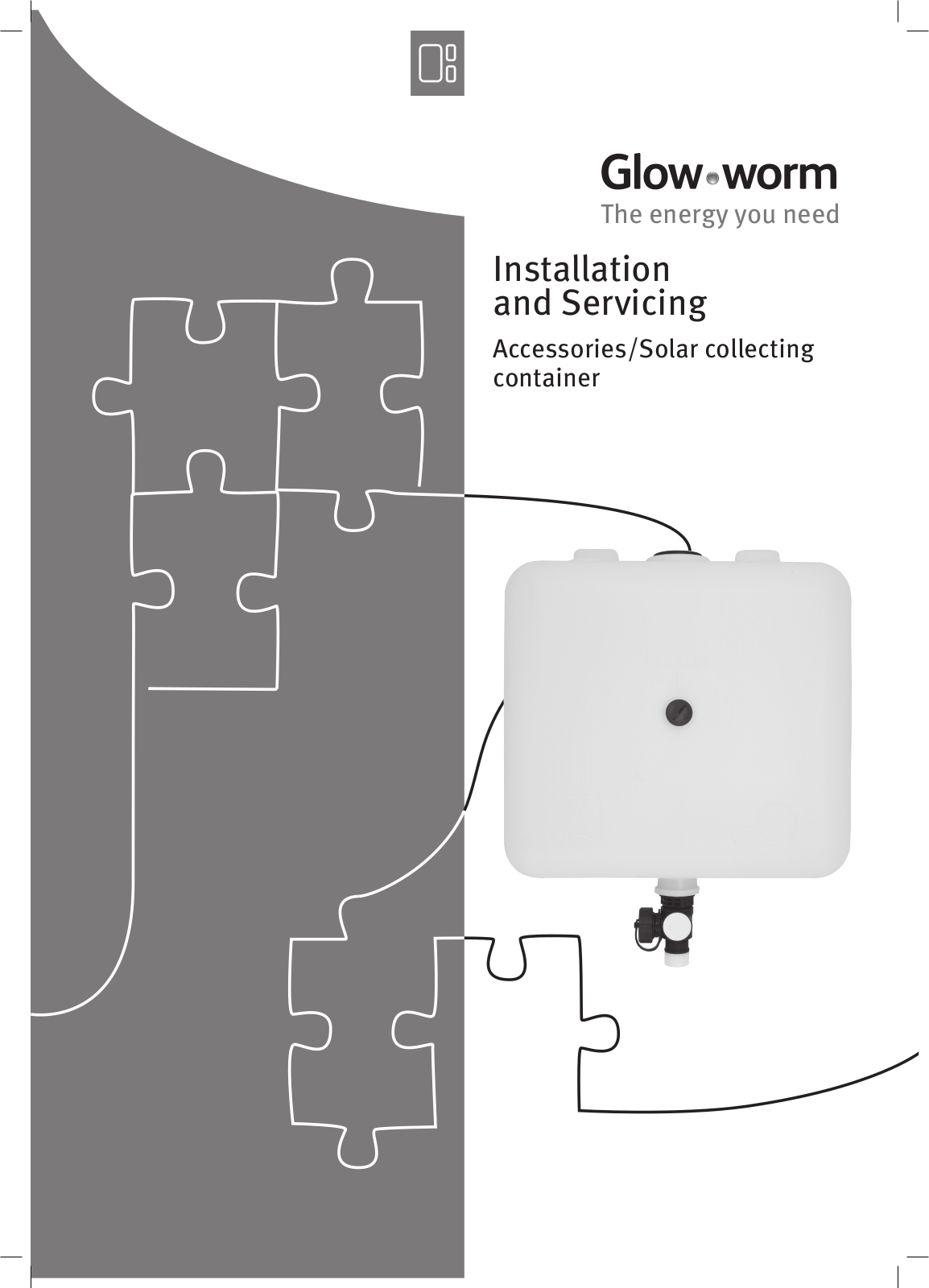 Glow-worm Clearly Solar Collector Container User Manual