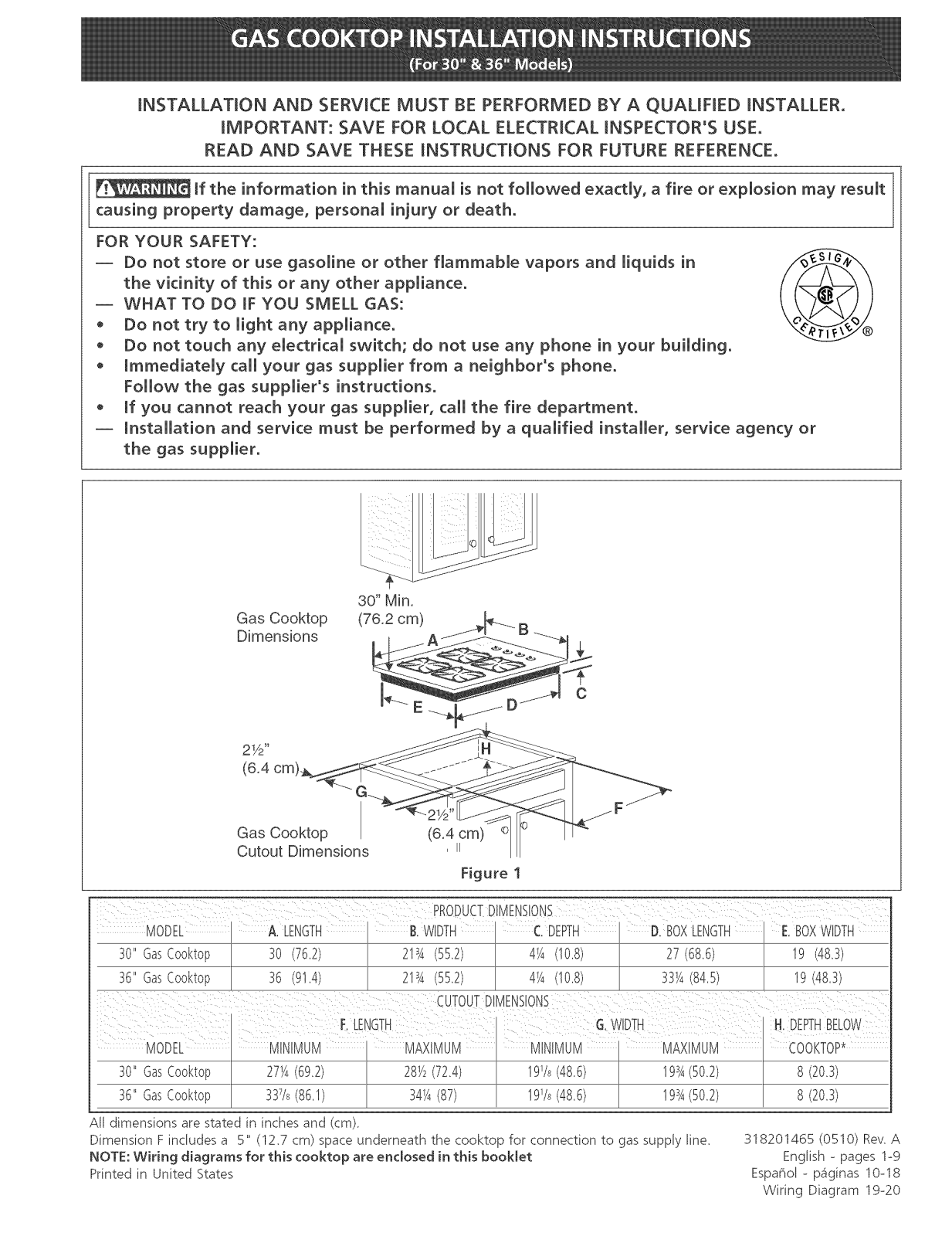 Kenmore 79033239401, 79033234401, 79033229401, 79033232401, 79033224401 Installation Guide - ManualMachine.com