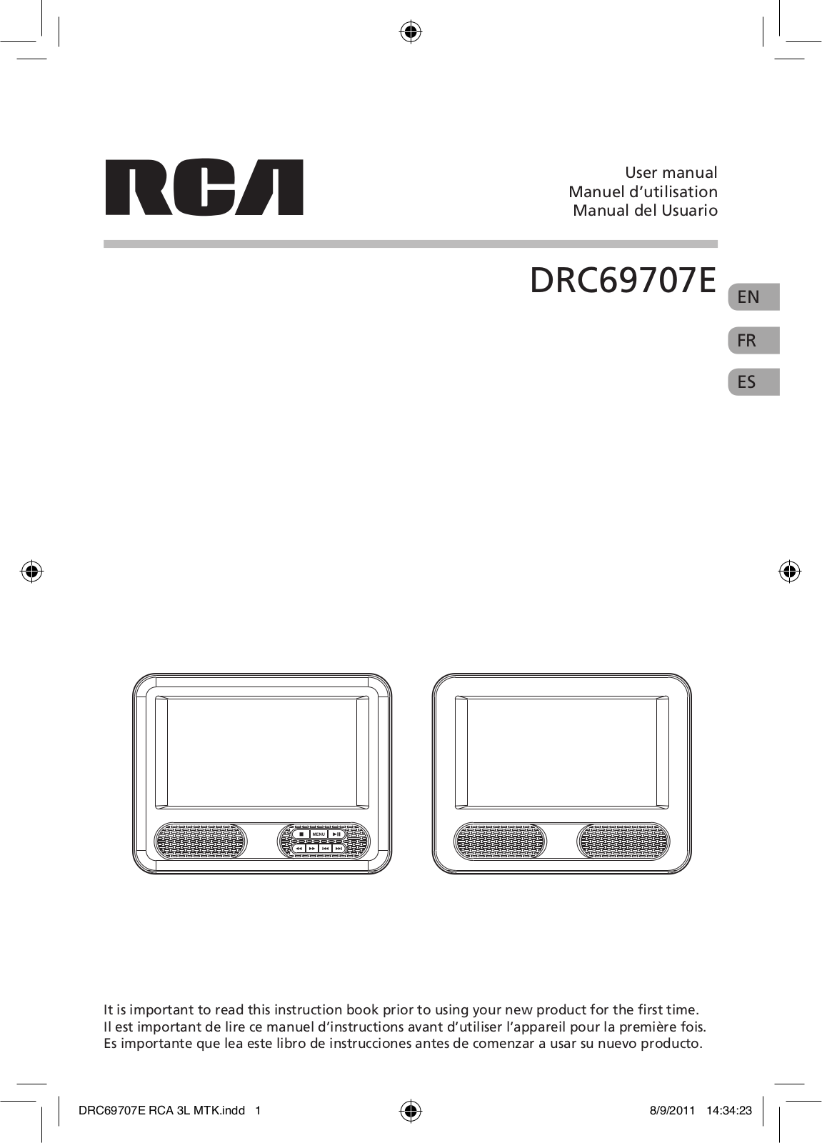 RCA DRC69707E Owner's Manual