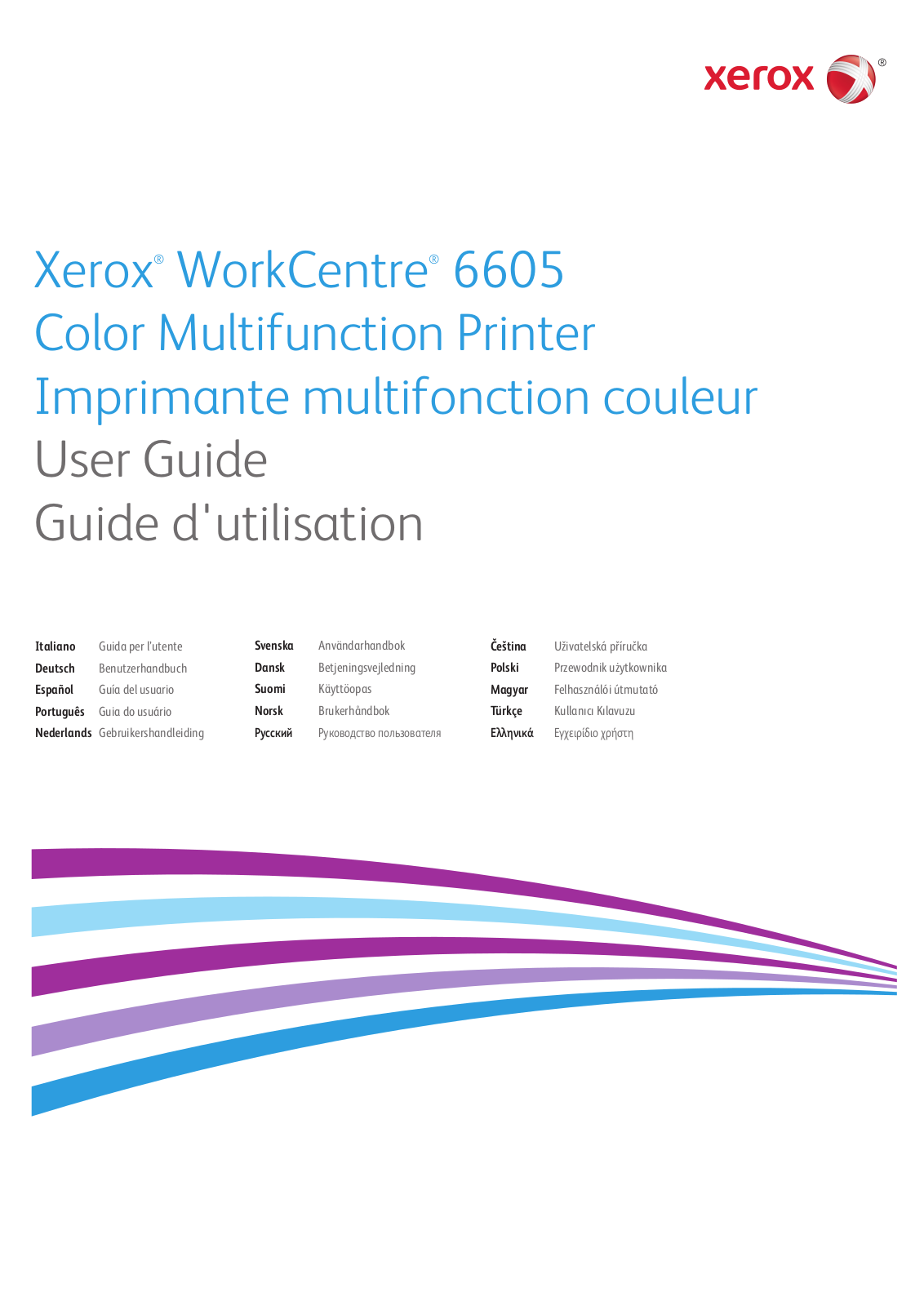 Xerox WorkCentre 6605 Users Guide