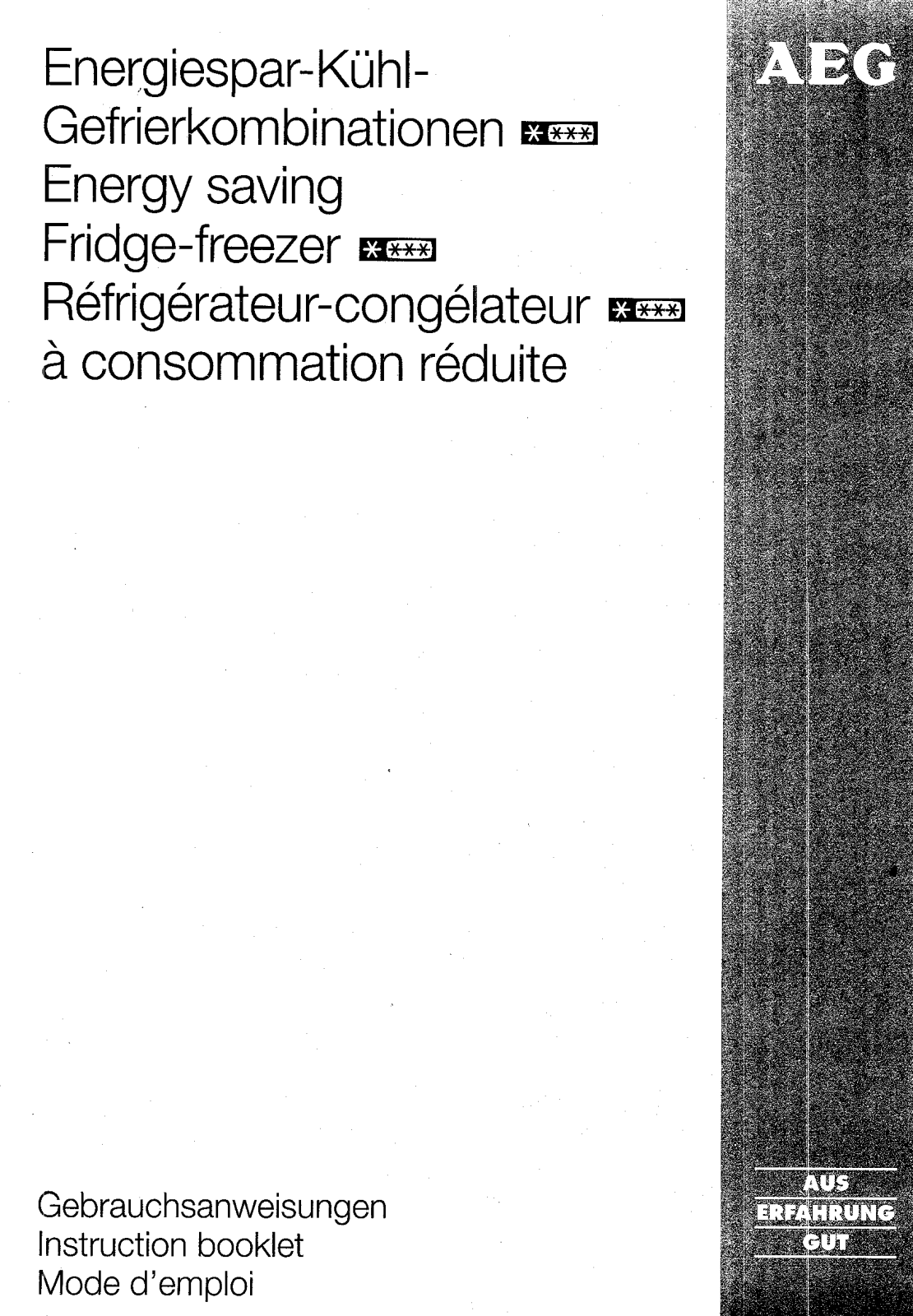 AEG-Electrolux S2642-4KG User Manual