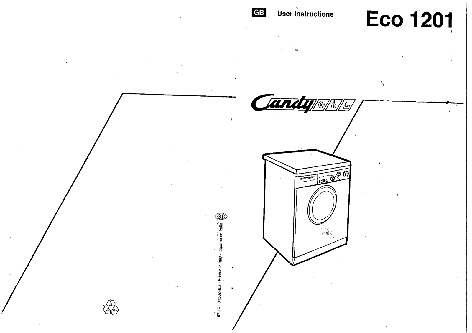 Candy ECO 1201 User Manual