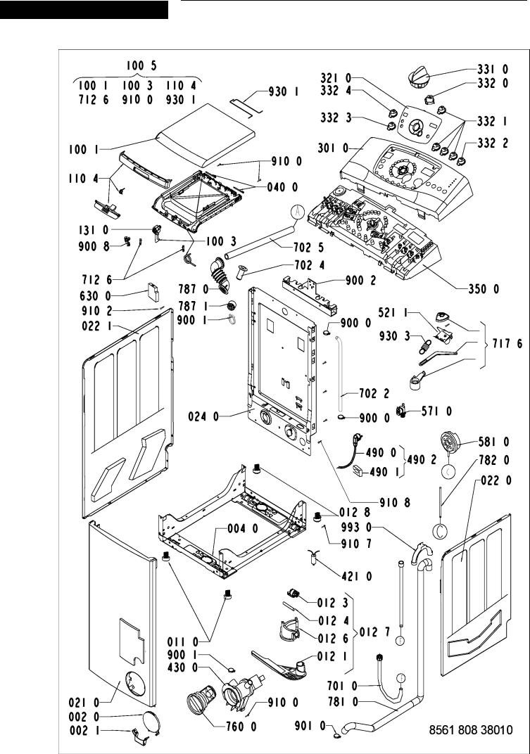 Whirlpool AWT 8085/2 Service Manual